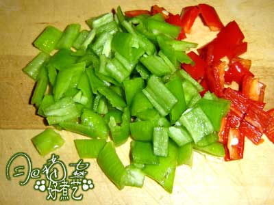 美食:双椒嫩豆腐DIY